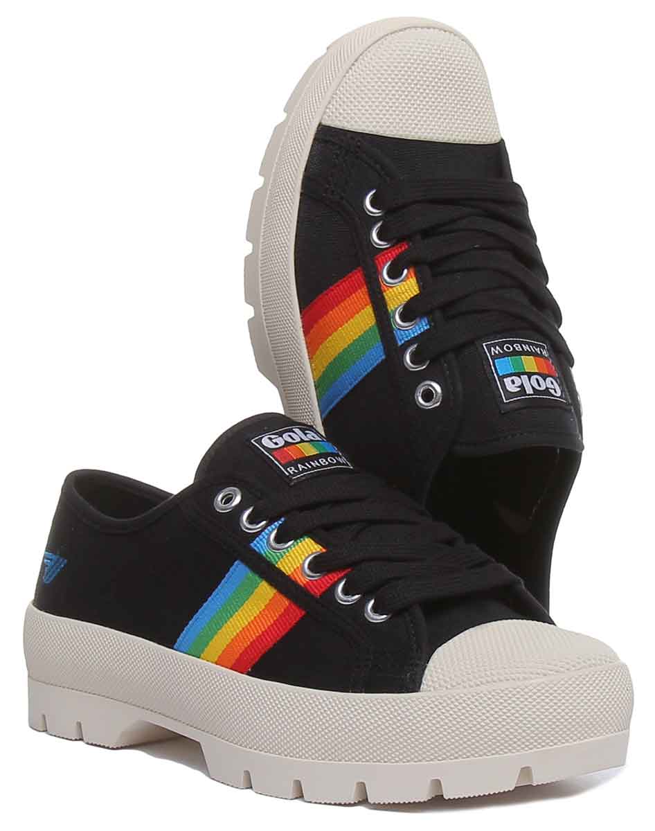 Gola Classics Coaster Peak In Black Multi - Image 5