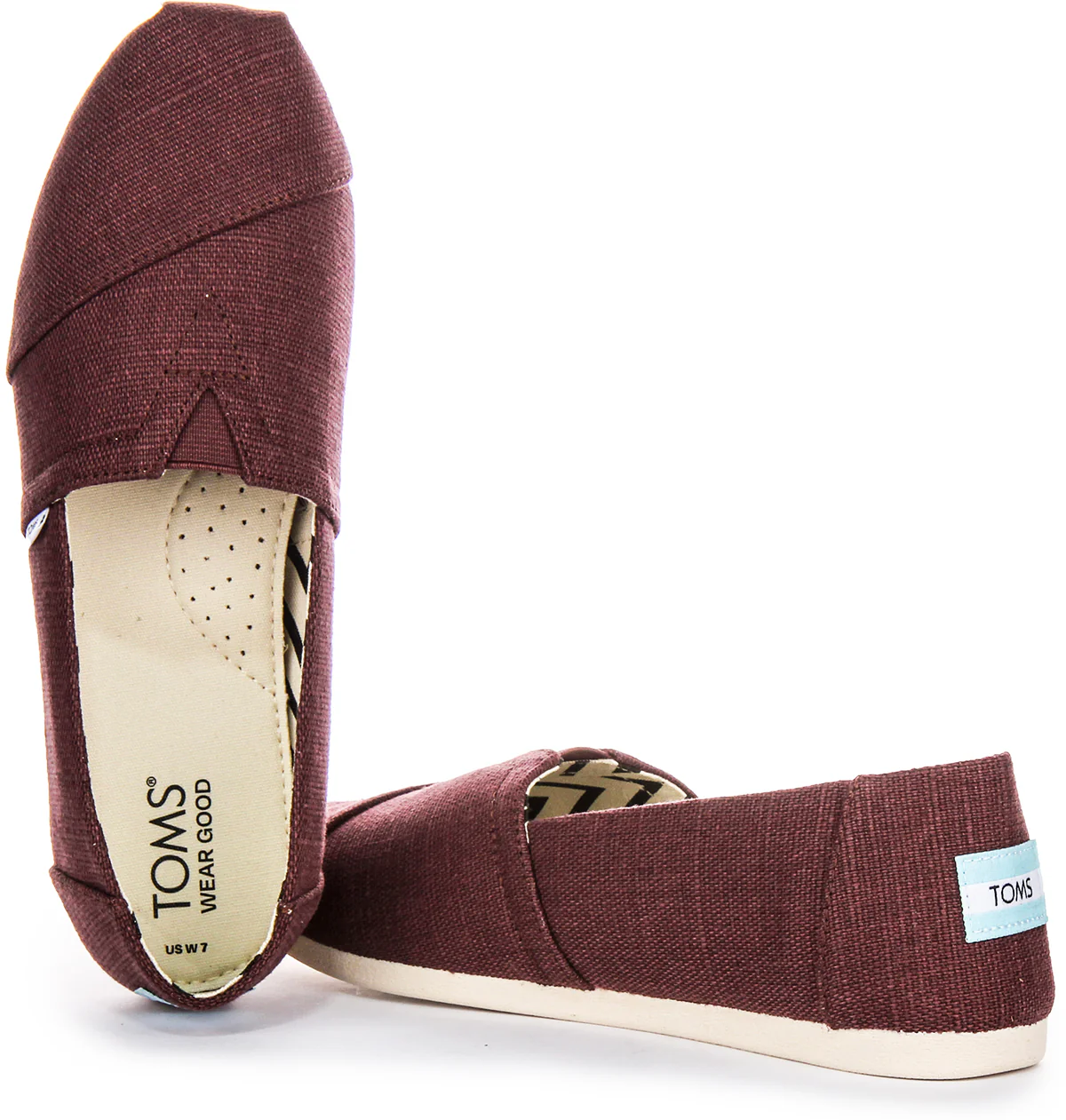 Toms Alpargata Heritage In Burgundy - Image 4
