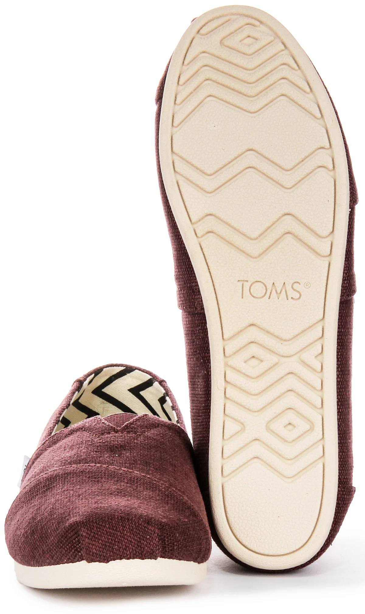 Toms Alpargata Heritage In Burgundy - Image 5